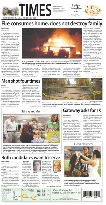Pea Ridge Times - 29 Oct 2014