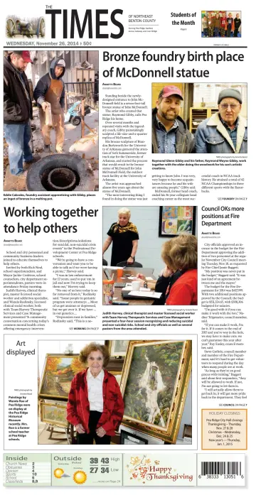 Pea Ridge Times - 26 11월 2014