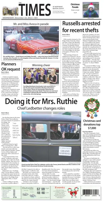Pea Ridge Times - 10 Dec 2014