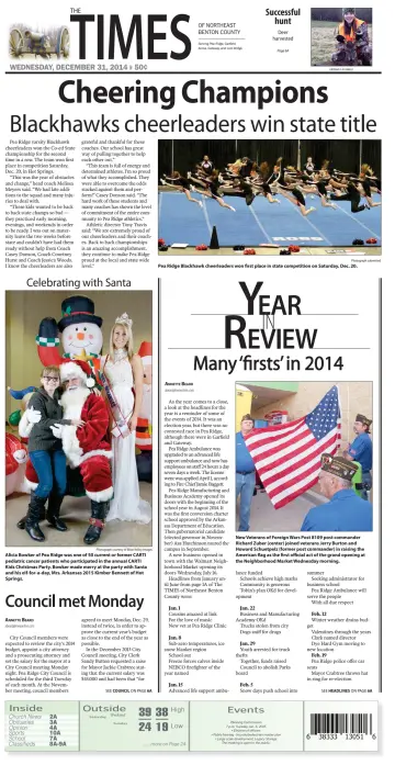 Pea Ridge Times - 31 Dec 2014