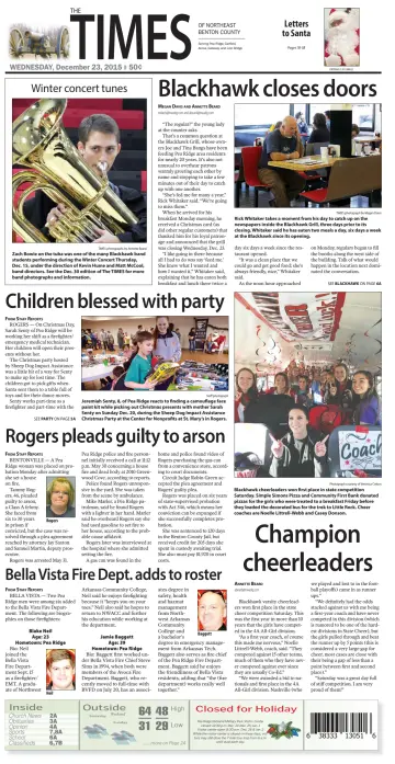 Pea Ridge Times - 23 12월 2015