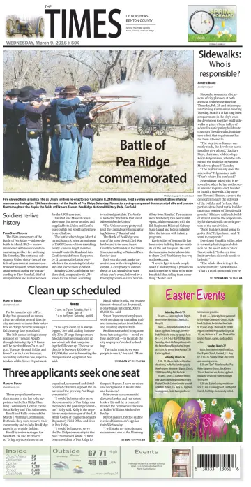 Pea Ridge Times - 09 3월 2016