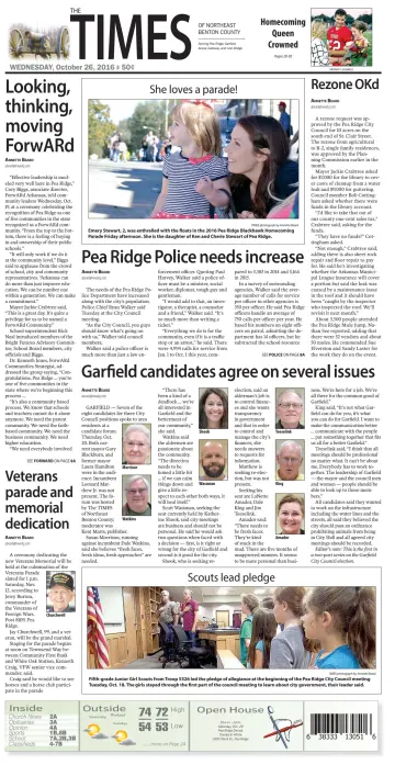 Pea Ridge Times - 26 10월 2016