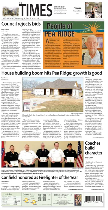 Pea Ridge Times - 1 Feb 2017