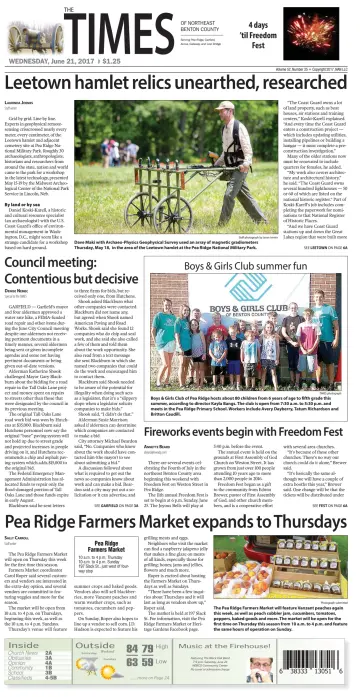 Pea Ridge Times - 21 Jun 2017