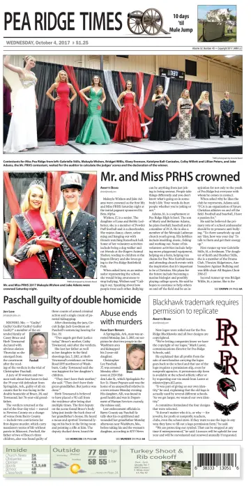Pea Ridge Times - 04 10월 2017