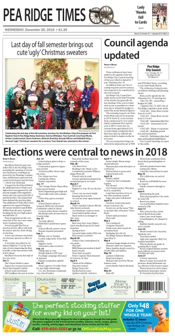 Pea Ridge Times - 26 Dec 2018