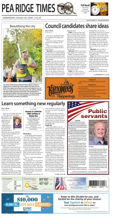 Pea Ridge Times - 28 Oct 2020