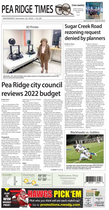 Pea Ridge Times - 10 11월 2021