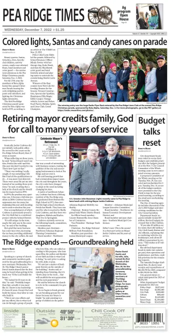 Pea Ridge Times - 7 Dec 2022