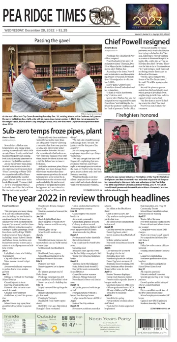Pea Ridge Times - 28 Dec 2022