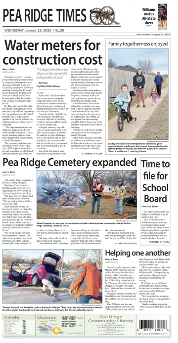 Pea Ridge Times - 18 1월 2023