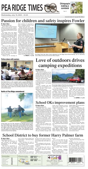 Pea Ridge Times - 19 7월 2023
