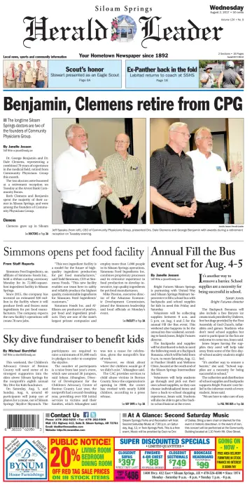 Siloam Springs Herald Leader - 2 Aug 2017