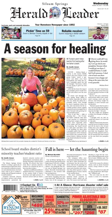 Siloam Springs Herald Leader - 18 Oct 2017