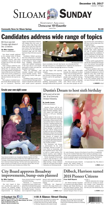 Siloam Springs Herald Leader - 10 Dec 2017