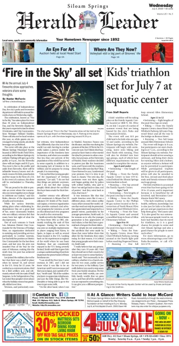 Siloam Springs Herald Leader - 4 Jul 2018