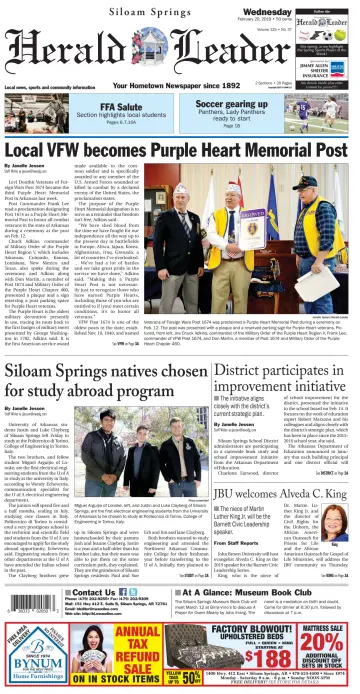 Siloam Springs Herald Leader - 20 Feb 2019
