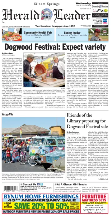 Siloam Springs Herald Leader - 24 Apr 2019
