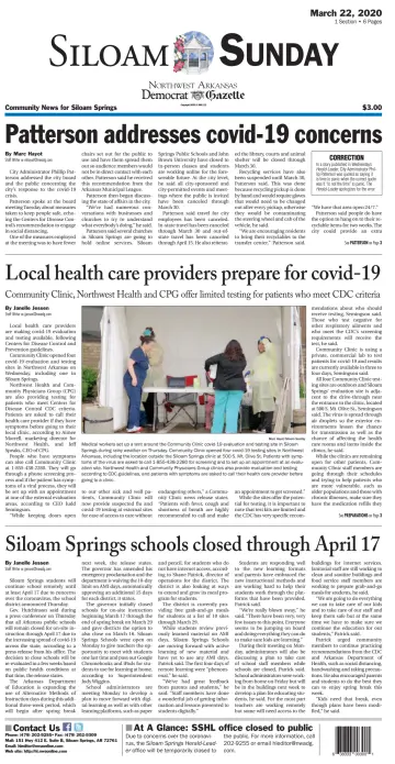 Siloam Springs Herald Leader - 22 Mar 2020