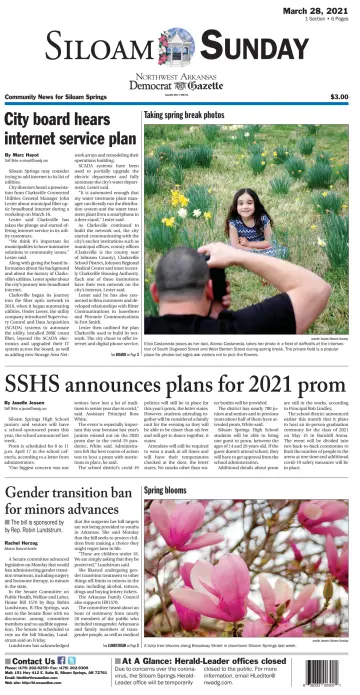 Siloam Springs Herald Leader - 28 Mar 2021