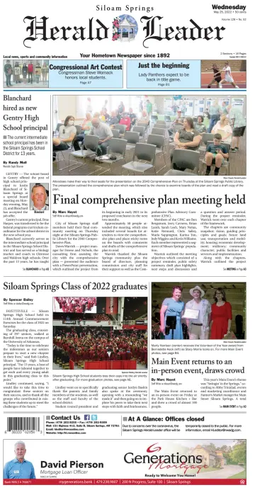 Siloam Springs Herald Leader - 25 May 2022
