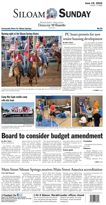 Siloam Springs Herald Leader - 19 Jun 2022