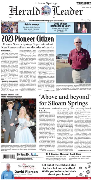 Siloam Springs Herald Leader - 1 Feb 2023