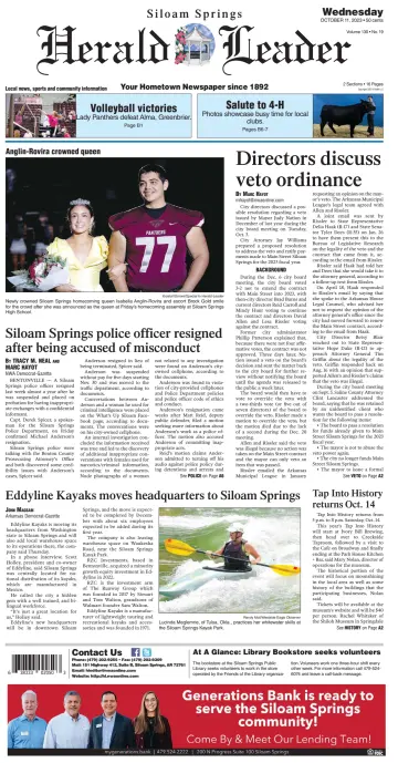 Siloam Springs Herald Leader - 11 Oct 2023