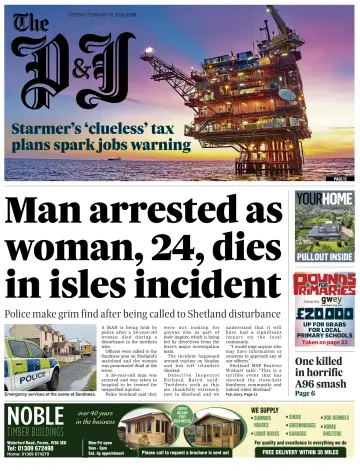 The Press and Journal (Inverness, Highlands, and Islands) - 13 Feb 2024