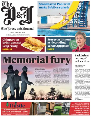 The Press and Journal (Aberdeen and Aberdeenshire) - 20 May 2022