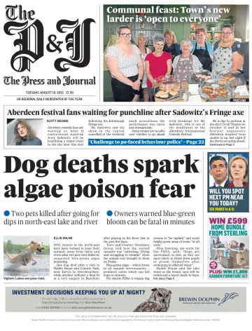 The Press and Journal (Aberdeen and Aberdeenshire) - 16 Aug 2022