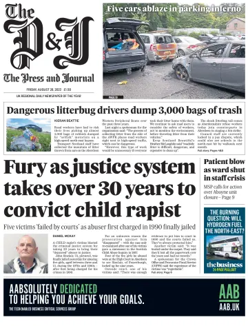 The Press and Journal (Aberdeen and Aberdeenshire) - 26 Aug 2022