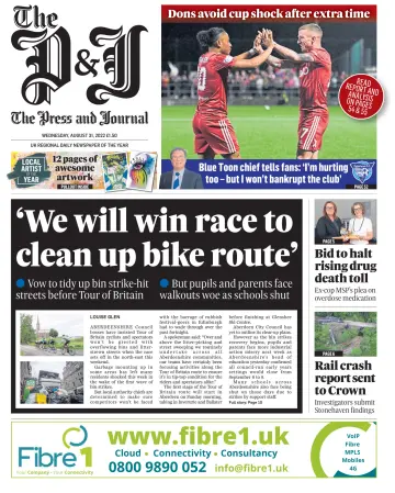 The Press and Journal (Aberdeen and Aberdeenshire) - 31 Aug 2022