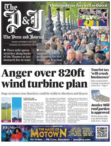 The Press and Journal (Aberdeen and Aberdeenshire) - 15 Sep 2022