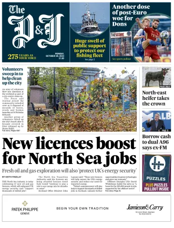 The Press and Journal (Aberdeen and Aberdeenshire) - 30 Oct 2023