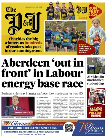 The Press and Journal (Aberdeen and Aberdeenshire) - 15 abr. 2024