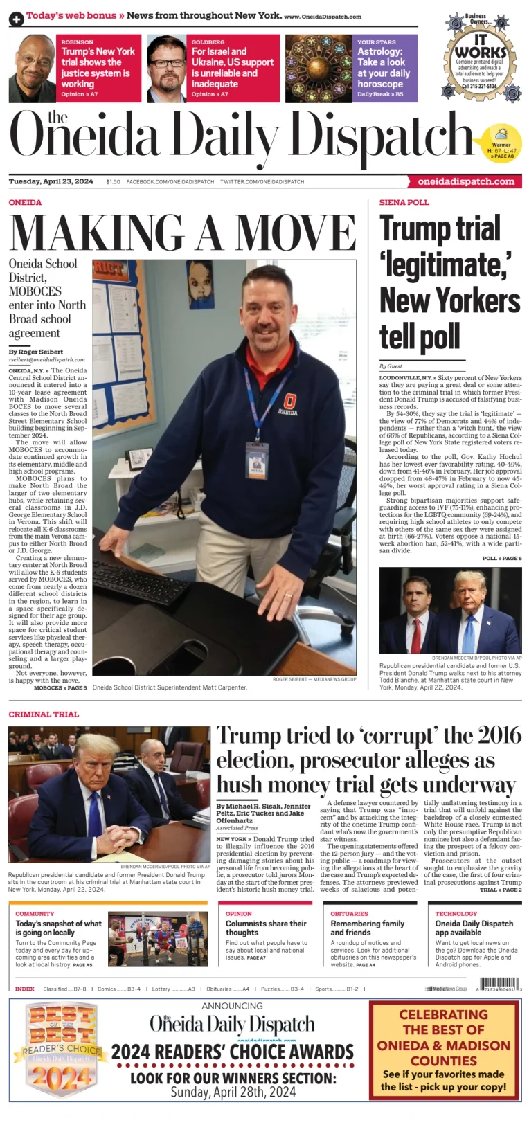 The Oneida Daily Dispatch (Oneida, NY)