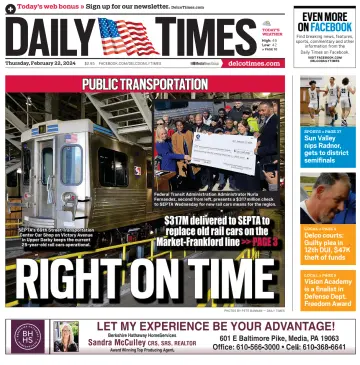 Daily Times (Primos, PA) - 22 Feb 2024