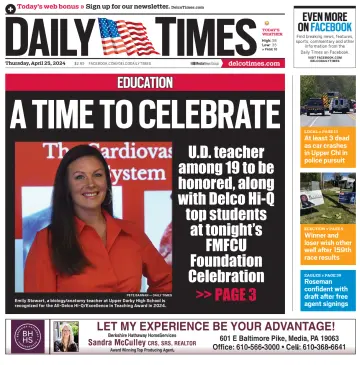 Daily Times (Primos, PA) - 25 四月 2024