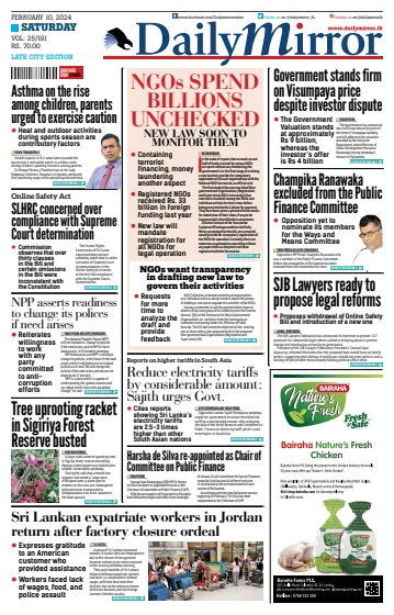 Daily Mirror (Sri Lanka) - 10 Feb 2024