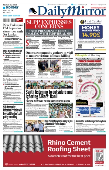 Daily Mirror (Sri Lanka) - 11 Mar 2024