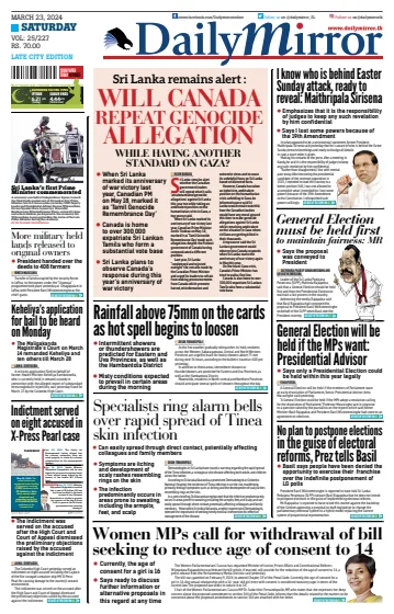 Daily Mirror (Sri Lanka) - 23 Mar 2024