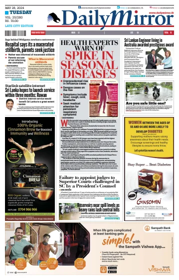 Daily Mirror (Sri Lanka) - 28 Bealtaine 2024