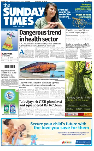 Sunday Times (Sri Lanka) - 9 Jul 2023