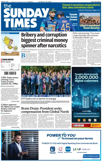 Sunday Times (Sri Lanka) - 17 Sep 2023