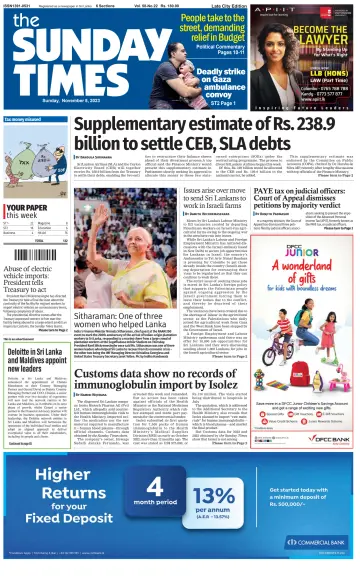 Sunday Times (Sri Lanka) - 5 Nov 2023