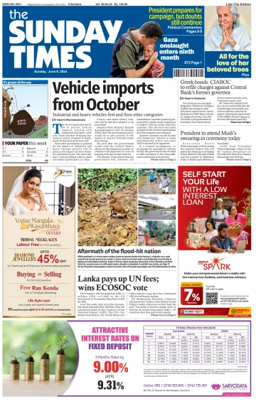 Sunday Times (Sri Lanka) - 9 Jun 2024