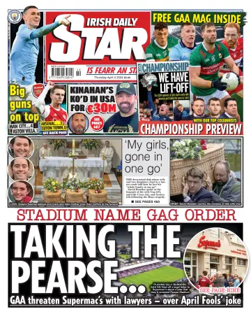Irish Daily Star - 4 Apr 2024