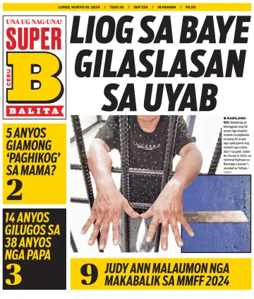 SuperBalita Cebu - 10 六月 2024